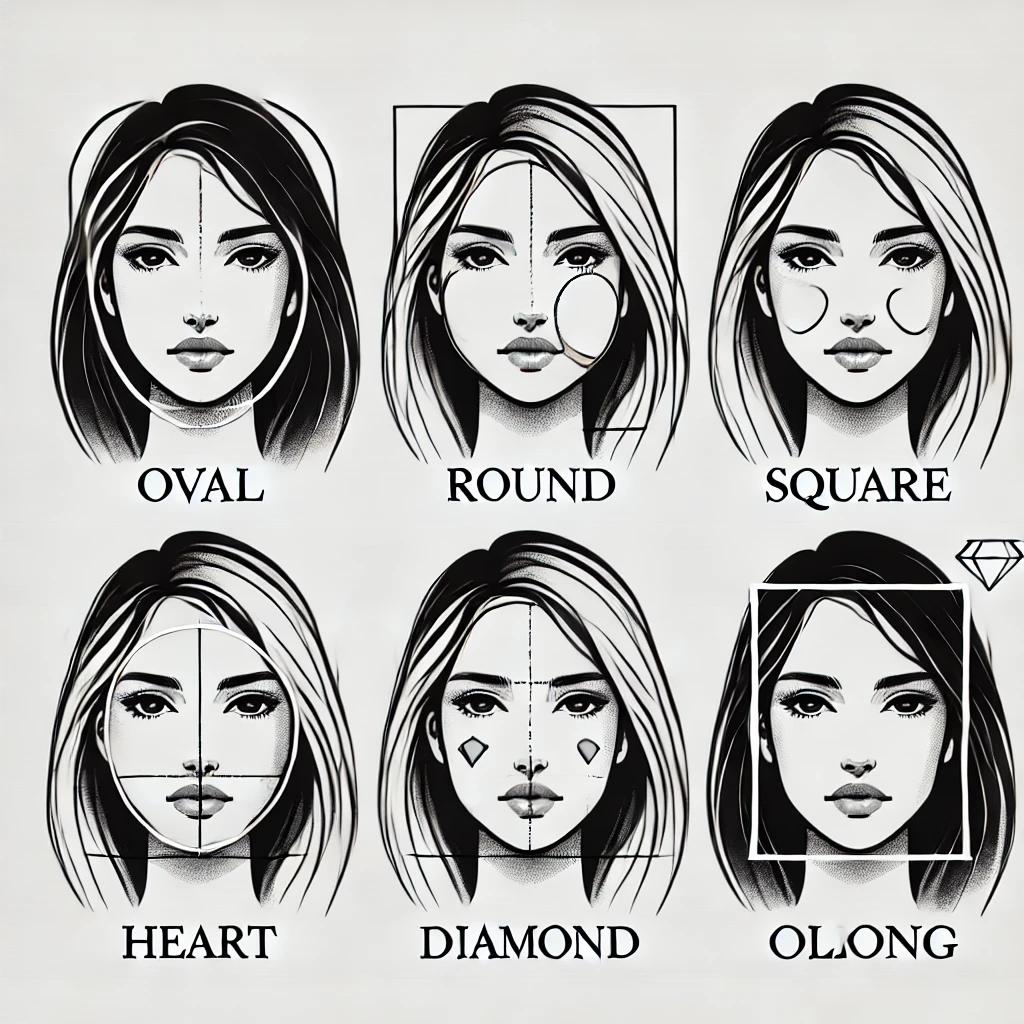 layered haircuts by face shape